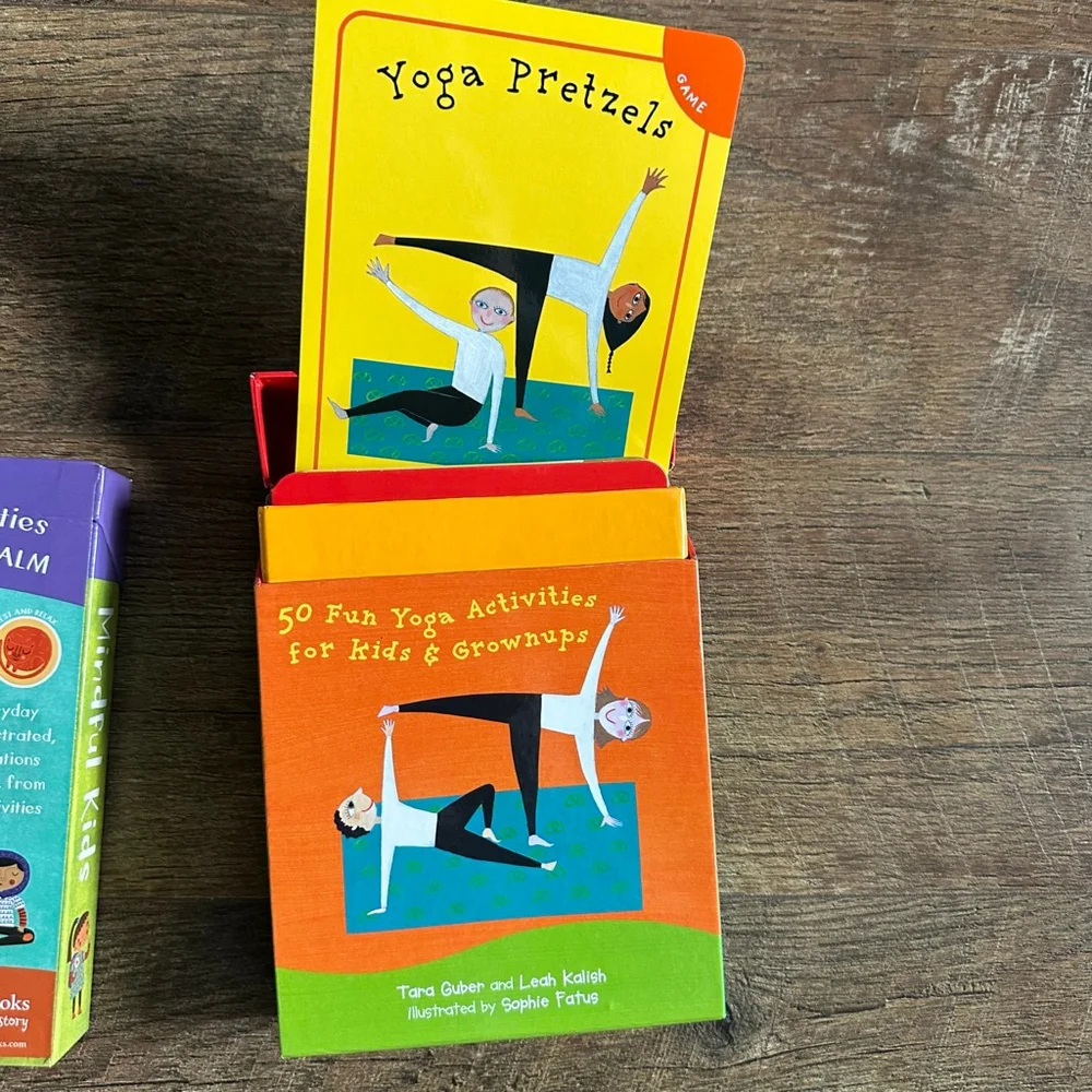 Barefoot Books Yoga Pretzel & Mindful Kids Learning Toys set